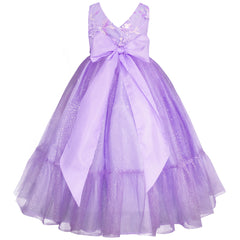 Vestido de Fiesta Encanto Lila para Niñas - Gerat Fairy Tale Collection