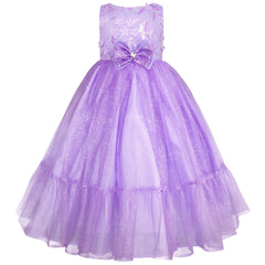 Vestido de Fiesta Encanto Lila para Niñas - Gerat Fairy Tale Collection