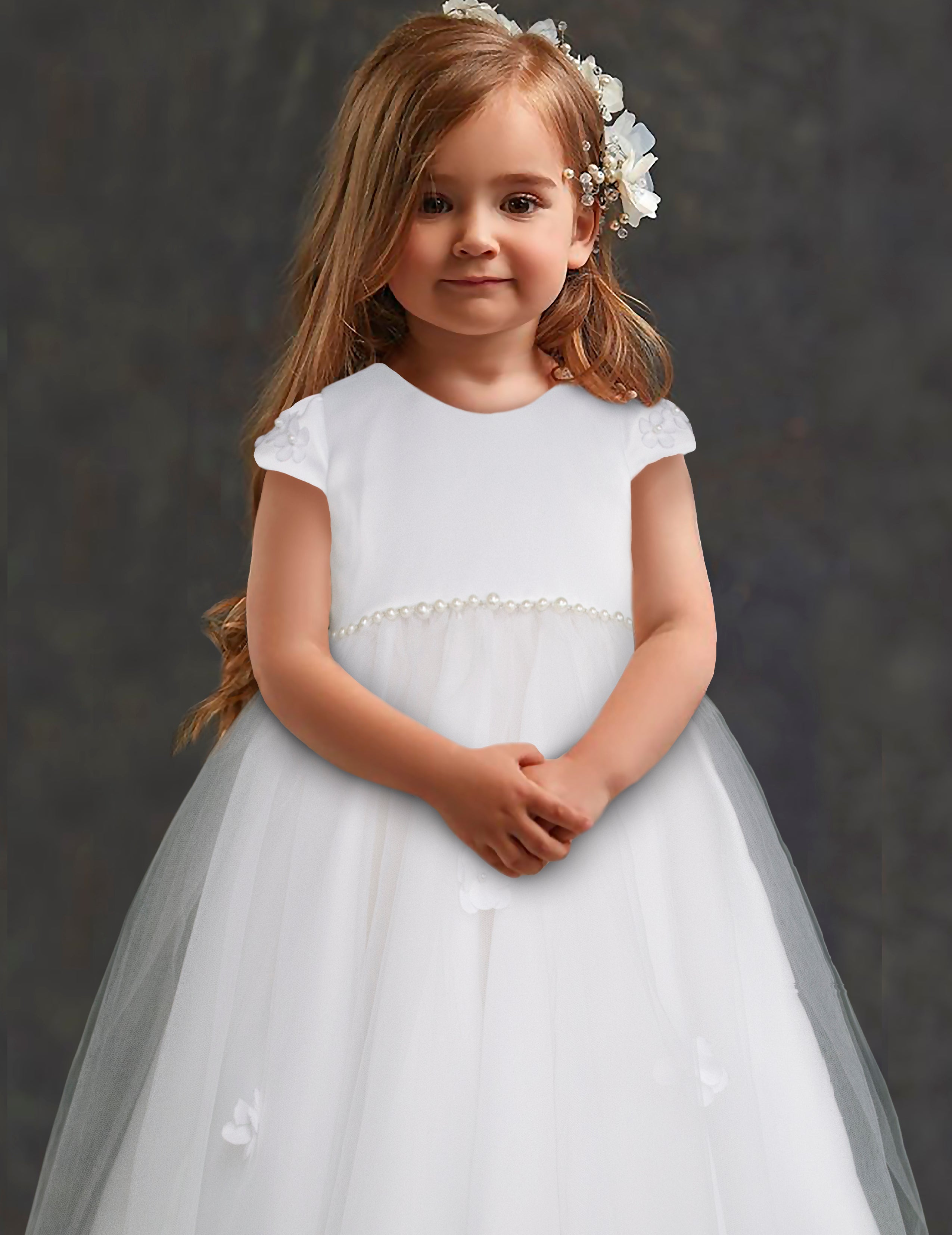 Años Vestidos De Años Blancos Vestidos Para Niña De Años