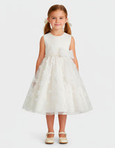 Vestido para niñas Gerat color hueso