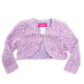 Suéter de Lentejuelas lila para Niñas de Gerat