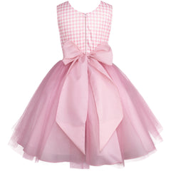 Vestido de Fiesta Rosa para jovenes Gerat