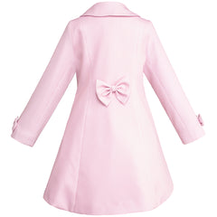 Abrigo Rosa con Detalles Florales para Niñas de 2 a 3 Años - Gerat