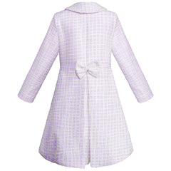 Abrigo Juvenil Lila para Niñas - Elegancia y Comodidad para el Invierno | Gerat