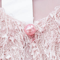 Suéter de Fiesta para Niñas en Color Palo de Rosa - Gerat