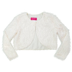 Suéter Elegante de Fiesta para Niñas en Color Marfil - Gerat (Tallas 8 a 10 Años)