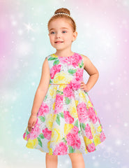 Vestido Floral Gerat para Niñas 3 a 8 Años Gerat