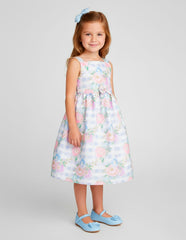Vestido Floral Pastel para Niñas de 4 a 10 Años Gerat