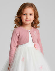 Suéter Gerat Rosa con Flores para Niñas de 2 a 10 Años