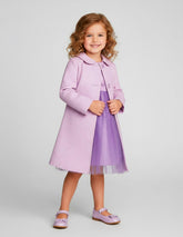 Vestido Gerat con Abrigo Lila para Niñas Pequeñas