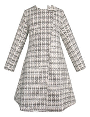 Abrigo estilo juvenil en tweed para niña grande | Tallas 10, 12 y 14 | Gerat