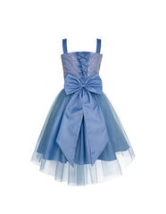 Vestido de Fiesta Juvenil Azul para Niñas | Gerat