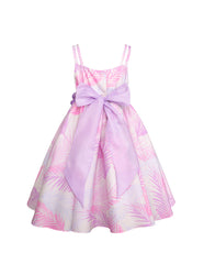 Vestido de Fiesta para Niñas Gerat Rosa Pastel | Ideal para Bodas, Graduaciones y Cumpleaños