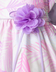 Vestido de Fiesta para Niñas Gerat Rosa Pastel | Ideal para Bodas, Graduaciones y Cumpleaños