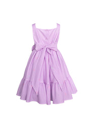 Vestido para Niña Primavera Lila Elegante | Tallas 4, 6, 8 y 10 | Gerat