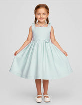 Vestido para Niña Verde Menta Primavera | Tallas 3, 4, 6 y 8 | Gerat