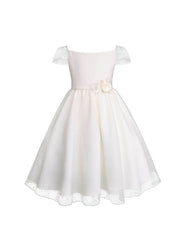 Vestido de Fiesta Marfil para Niña Gerat |