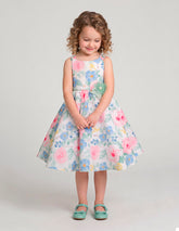 Vestido Clásico Floral para Niña Gerat | para Ocasiones Especiales