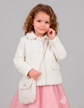 Chamarra Hueso Beige para Niña Gerat