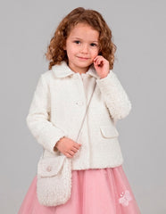 Chamarra Hueso Beige para Niña Gerat