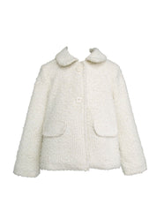 Chamarra Hueso Beige para Niña Gerat