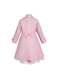 Vestido con Abrigo Rosa para Niña Gerat
