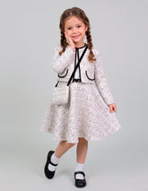 Conjunto para Niña Gerat con Falda, Blusa y Saco Elegante