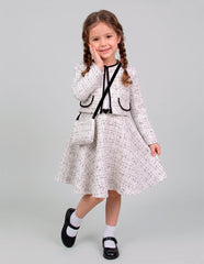 Conjunto para Niña Gerat con Falda, Blusa y Saco Elegante