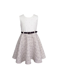 Conjunto para Niña Gerat con Falda, Blusa y Saco Elegante