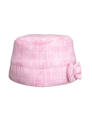 Abrigo Rosa para Bebé Gerat con Gorro y Moños Decorativos
