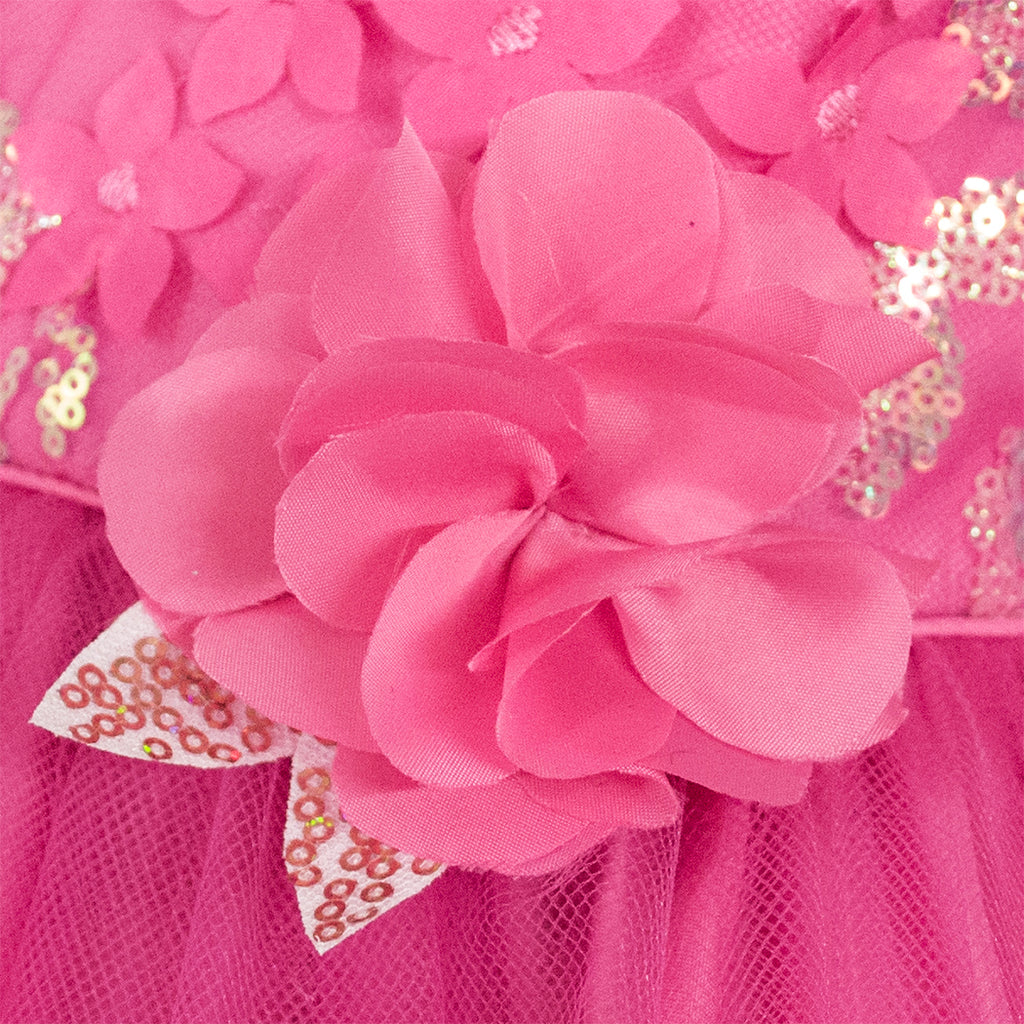 Vestidos color 2025 fiusha para niña