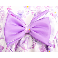 Vestido Primaveral Lilas en Flor para Bebés Gerat