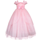 Vestido de Gala Rosa para Niñas - Gerat Princess Sparkle Collection