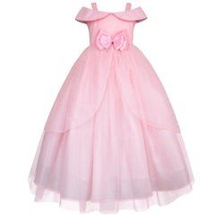 Vestido de Gala Rosa para Niñas - Gerat Princess Sparkle Collection