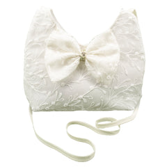 Vestido Blanco de Ceremonia a la Rodilla para Niña Junior Tallas 10-16 | Gerat