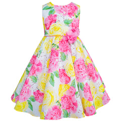 Vestido Floral Gerat para Niñas 3 a 8 Años Gerat