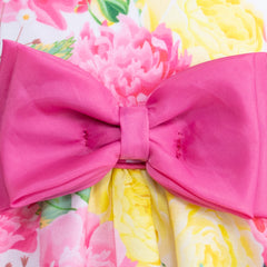 Bata Floral para Bebé de 12 a 18 Meses con Moño Gerat