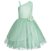 Vestido Verde Menta Moderno para Graduación de Niña Junior Tallas 10-16 | Gerat