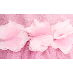 Vestido de Fiesta Rosa con Brillos Gerat para Niñas 3 a 8 Años