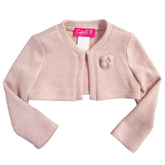 Suéter Gerat Rosa Brillante con Flor para Niñas de 2 a 10 Años