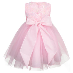 Vestido de Fiesta para Bebé Rosa Pastel – Gerat