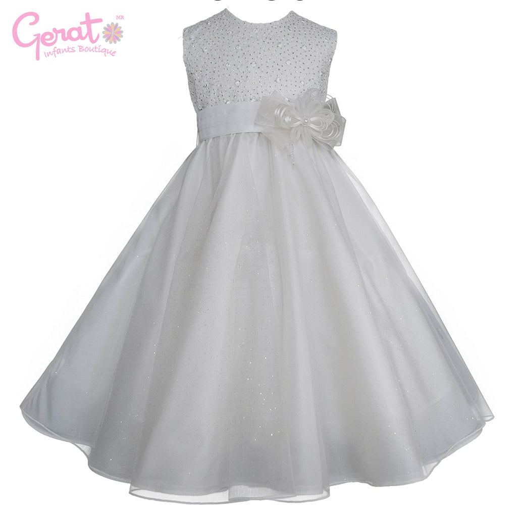 Vestido para niña Gerat blanco para Primera Comunión – Gerat