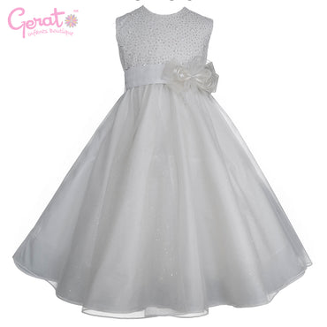 Vestido para niña Gerat blanco para Primera Comunión