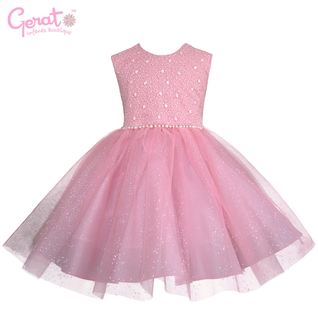 celestial Mansión Paternal Vestido de niña Tutu Gerat color rosa pastel – Gerat Infants Boutique