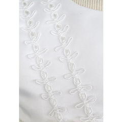 Ropón para bautizo color blanco Gerat