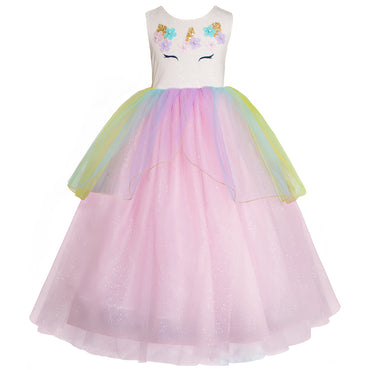 Vestido para niñas de unicornio Gerat