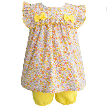 Bata para bebé color amarillo Gerat