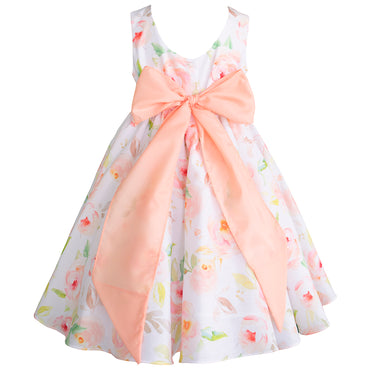 Vestido para niñas color melón Gerat