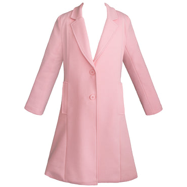 Abrigo juvenil color rosa Gerat