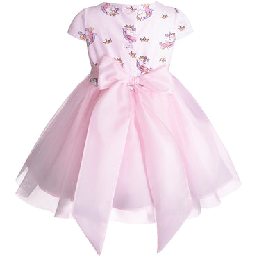Bata tutú para bebe color rosa con lila Gerat